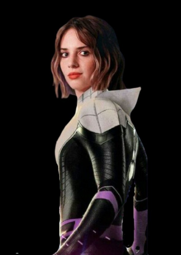 Maya Hawkeye A's spider Gwen