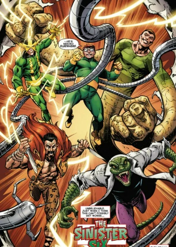 MCU/DCU reboted: Sinister Six vs Suicide Squad
