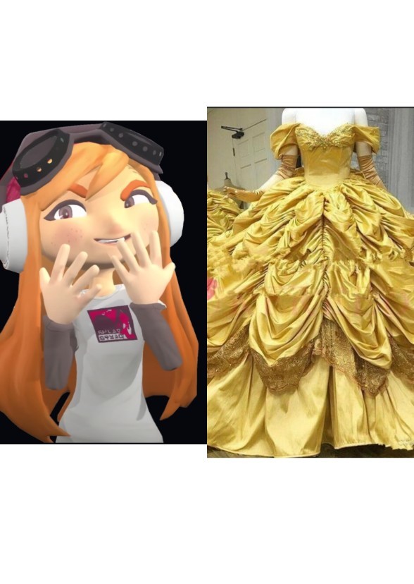 Meggy Cosplaying Quicenera Dresses