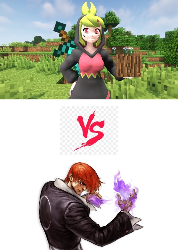 Melony vs Iori Yagami