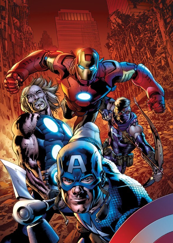 Meu elenco de vingadores