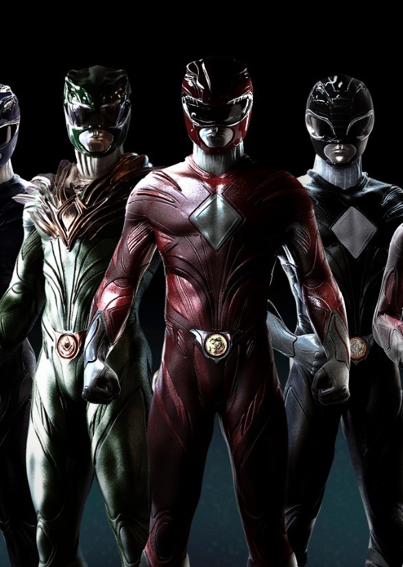 Mighty Morphin power rangers.