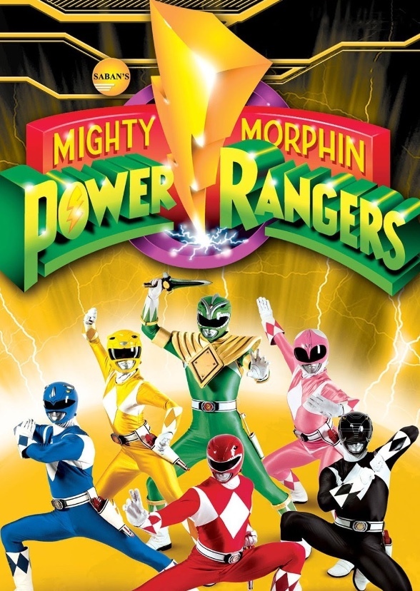 Mighty Morphin Power Rangers (with the Stranger Things cast)