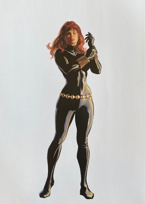Milla Jovovich as the Earth-89012345 Black Widow