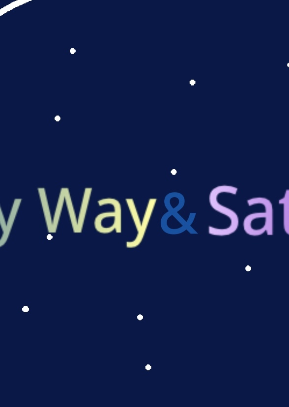Milky Way And Saturn 