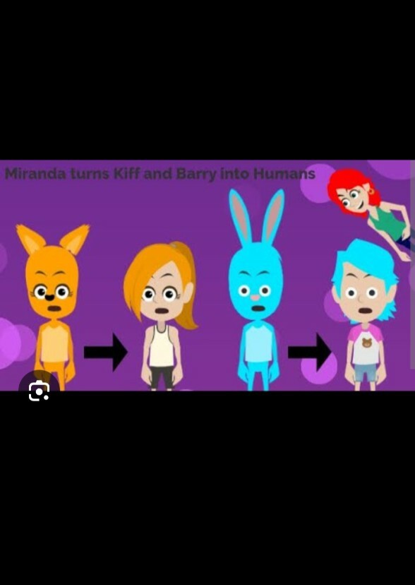 Miranda Turns Kiff And Barry Into Humans 