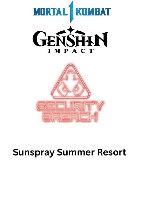 MK X GI X FNAF SB - Sunspray Summer Resort