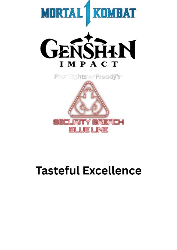 MK X GI X FNAF SB - Tasteful Excellence