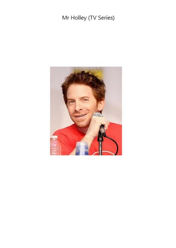 Mr Holley (TV Series)