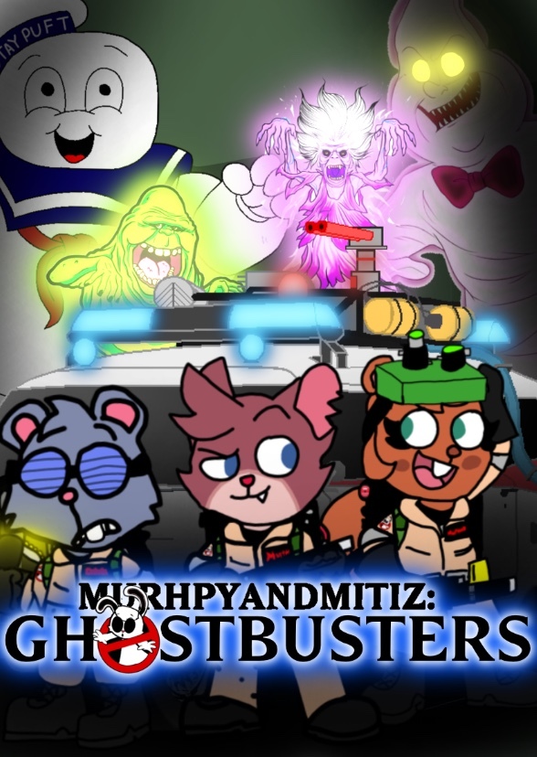 Murphy and Mitzi:ghostbusters