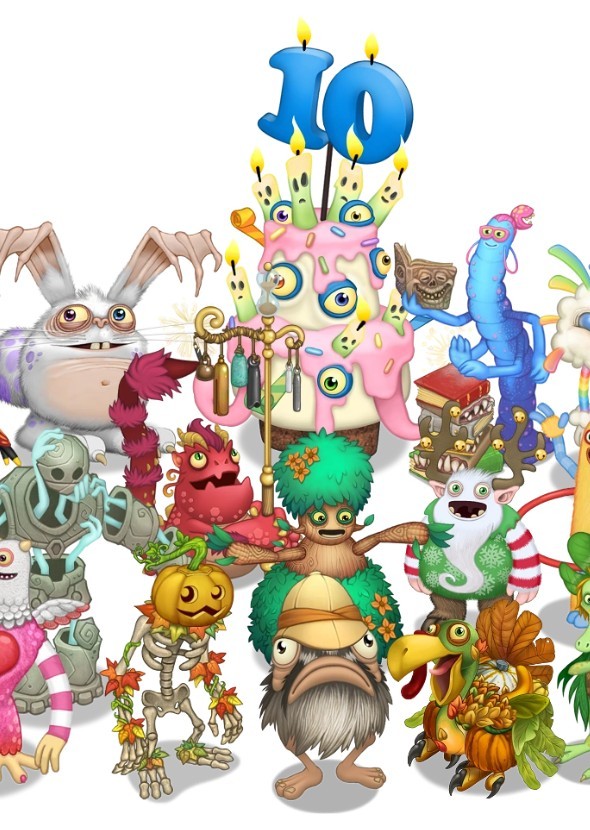 My Singing Monsters - Seasonal Monsters