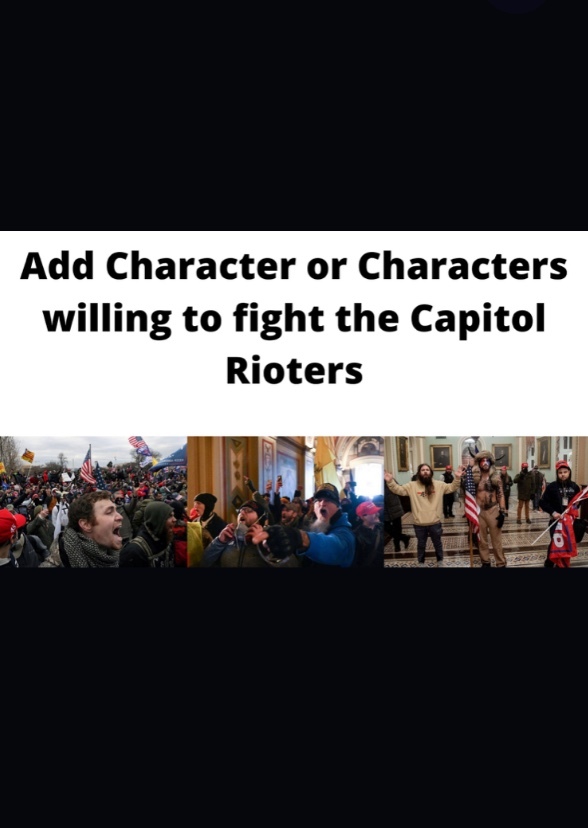 MyCast users picks to fight the Capitol Rioters