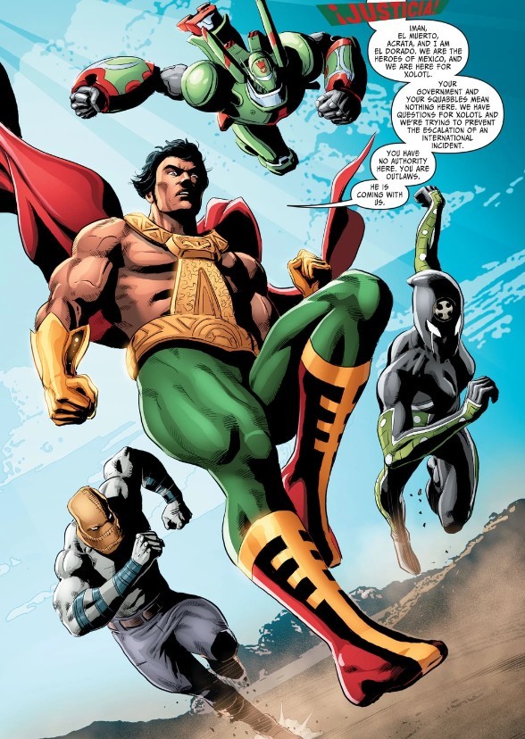 New DC Universe - ¡Justicia! (y mexicanos)