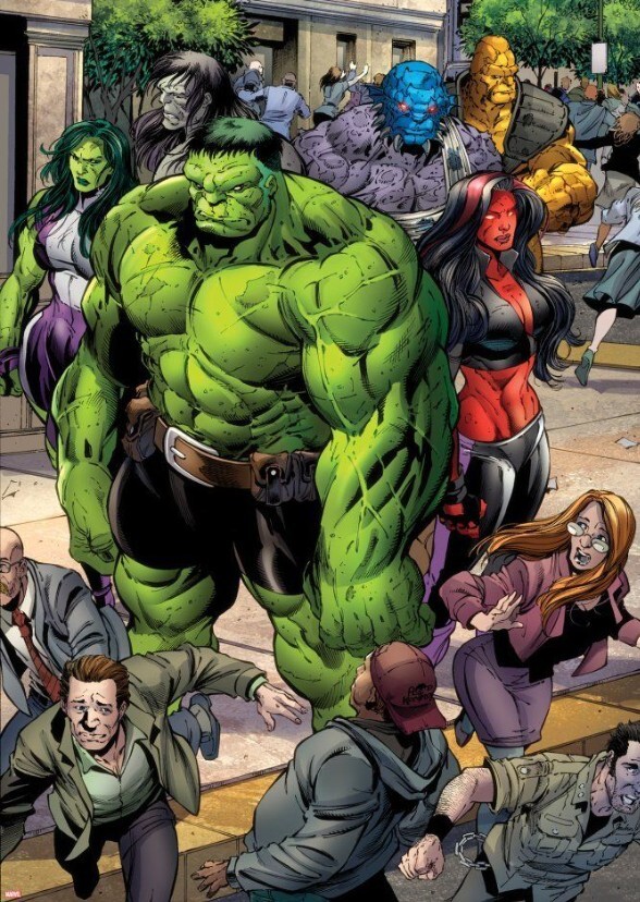 New MCU Hulk Family