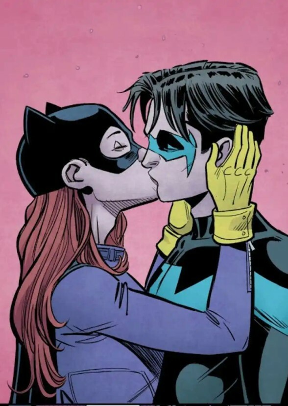 Nightwing and Batgirl
