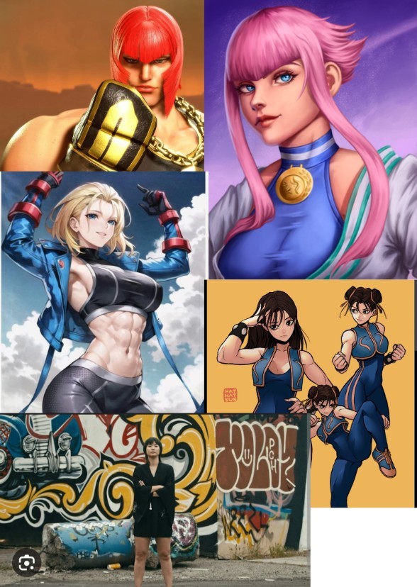 Not on the Sidelines, but it's Cammy, Chun-Li, Marisa & Manon