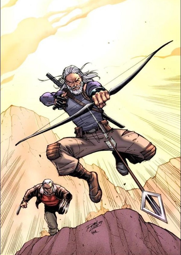 Old Man Hawkeye (Logan Style)
