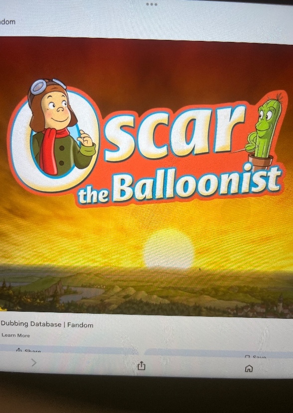 Oscar The Balloonist Us Dub 🇺🇸