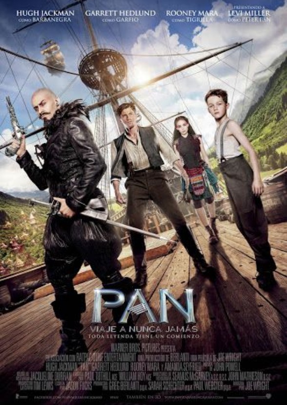 Pan Viaje A  Nunca Jamas  Live Action