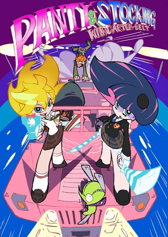 Panty & Stocking with Garterbelt but with Sonic characters
