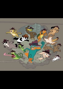 Phineas and Ferb: Animal Agents of OWCA with Speaking Voices