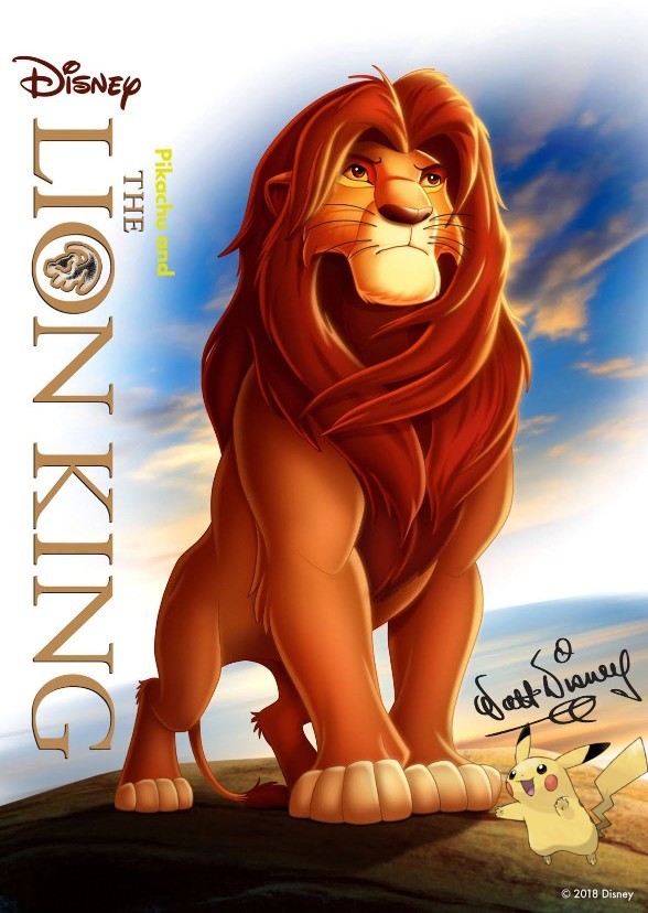 Pikachu and The Lion King