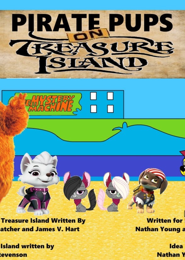Pirate Pups on Treasure Island (My Version)