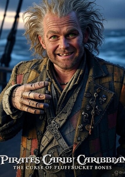 Pirates of the Caribbean: The Curse of Fluffbucket Bones Fan Casting Poster