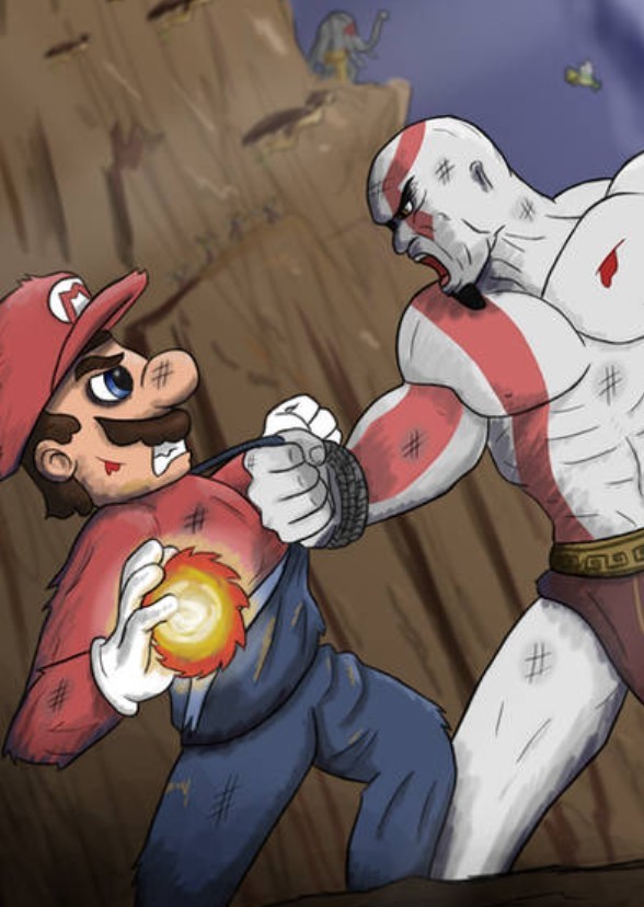 Playstation VS Nintendo (The Fighting Game)