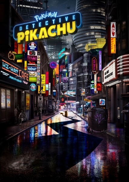 Pokémon Detective Pikachu (extended version) 20 Fan Casting Poster