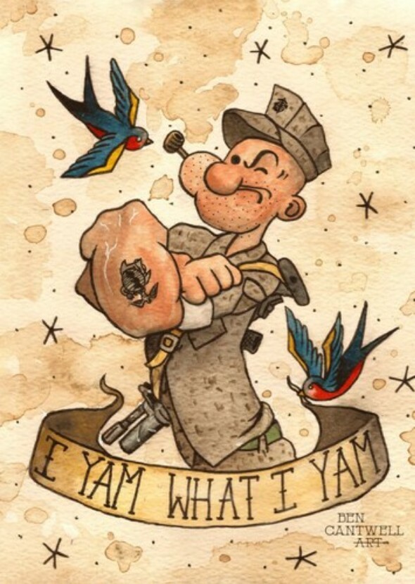 Popeye in the Army (1987)