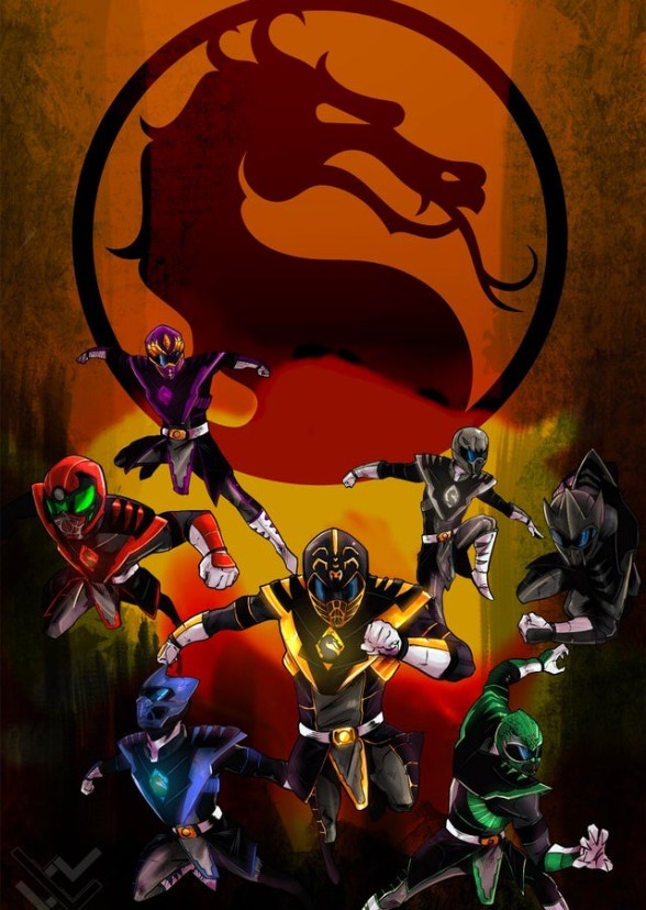 Power rangers Actor & Actress As mortal kombat characters 