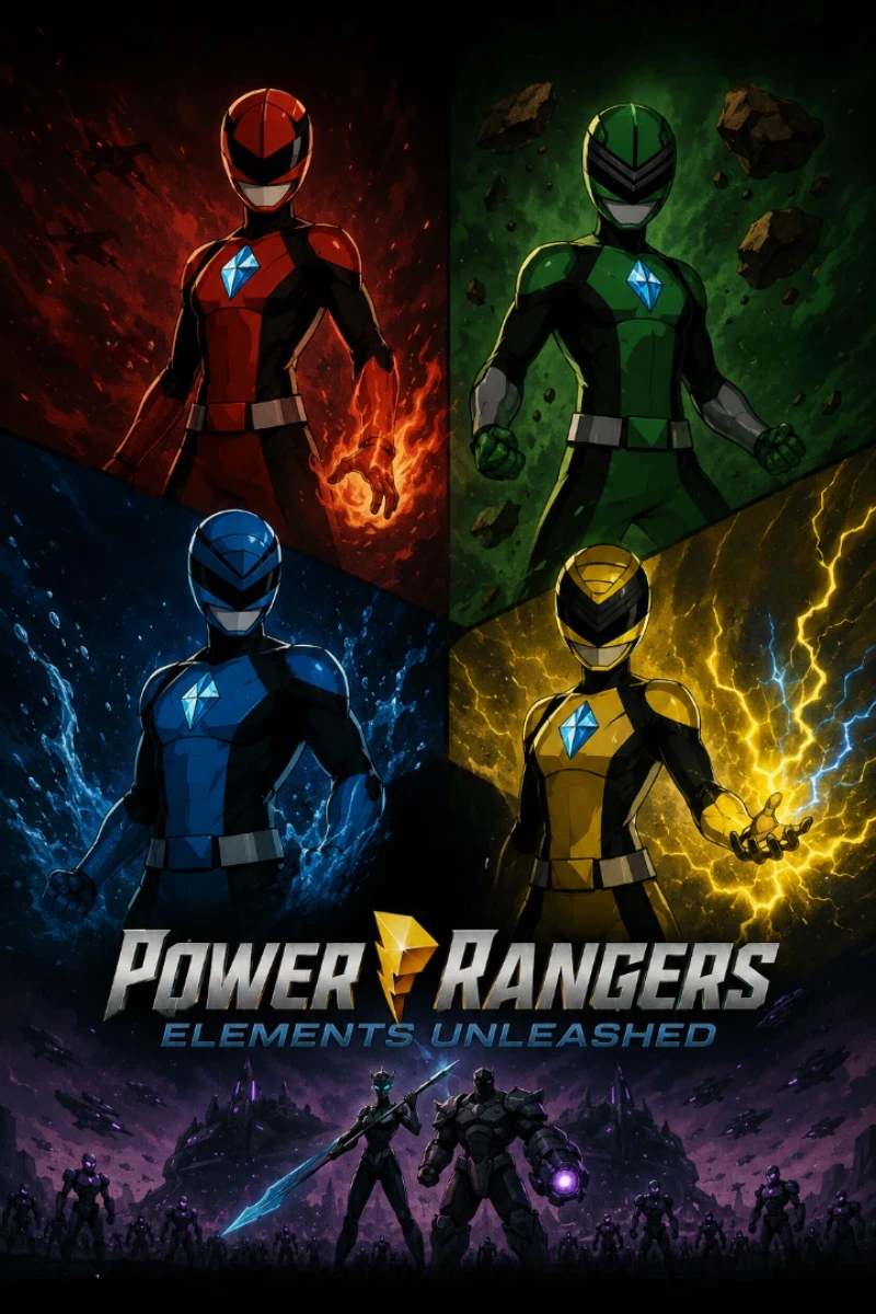 Power Rangers Elements Unleashed (Animated Movie 1)