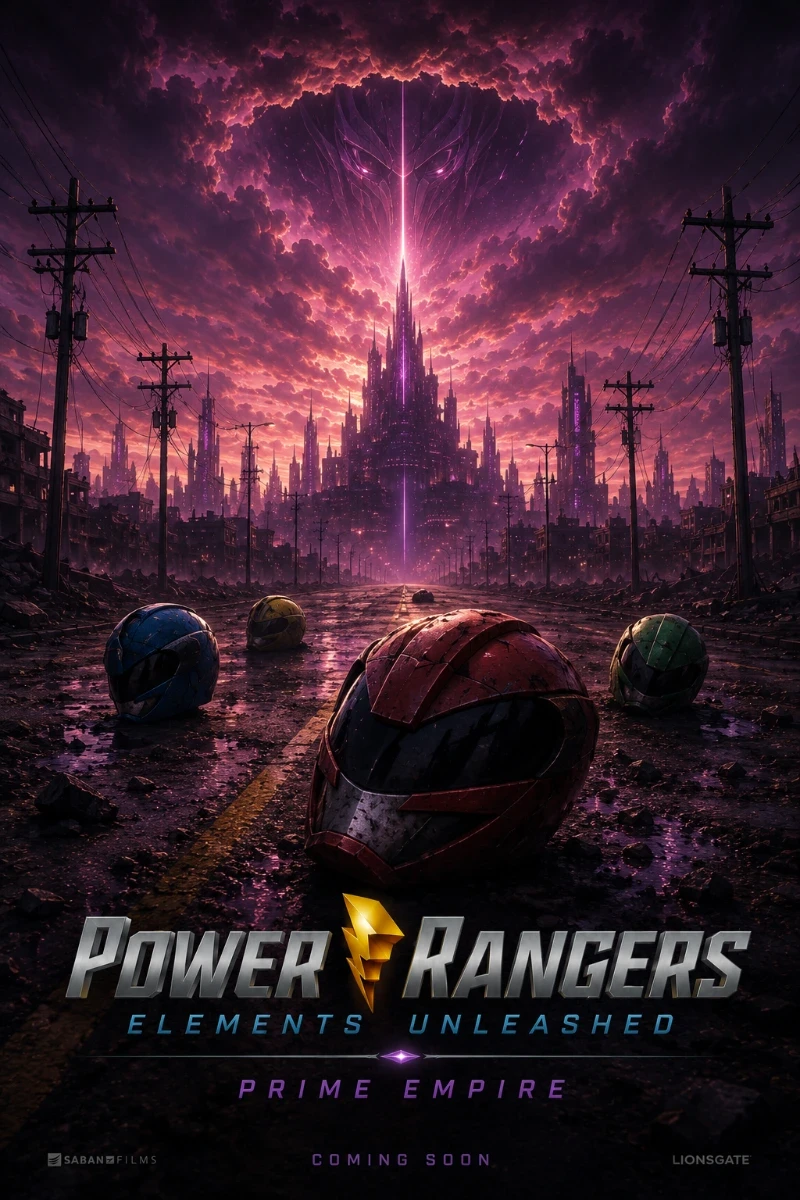 Power rangers Elements unleashed (Animated movie 3)