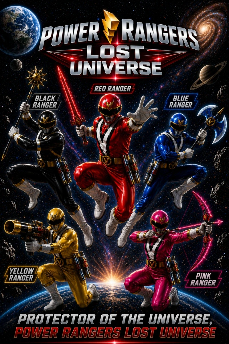 Power rangers lost universe