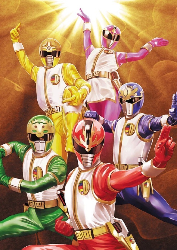 Power rangers Squadron 