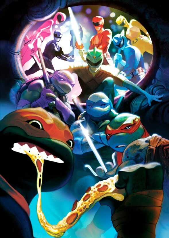 Power Rangers vs The Teenage Mutant Ninja Turtles