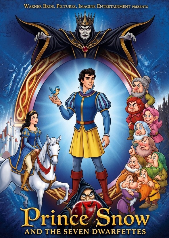 Prince Snow and the Seven Dwarfettes (1987)