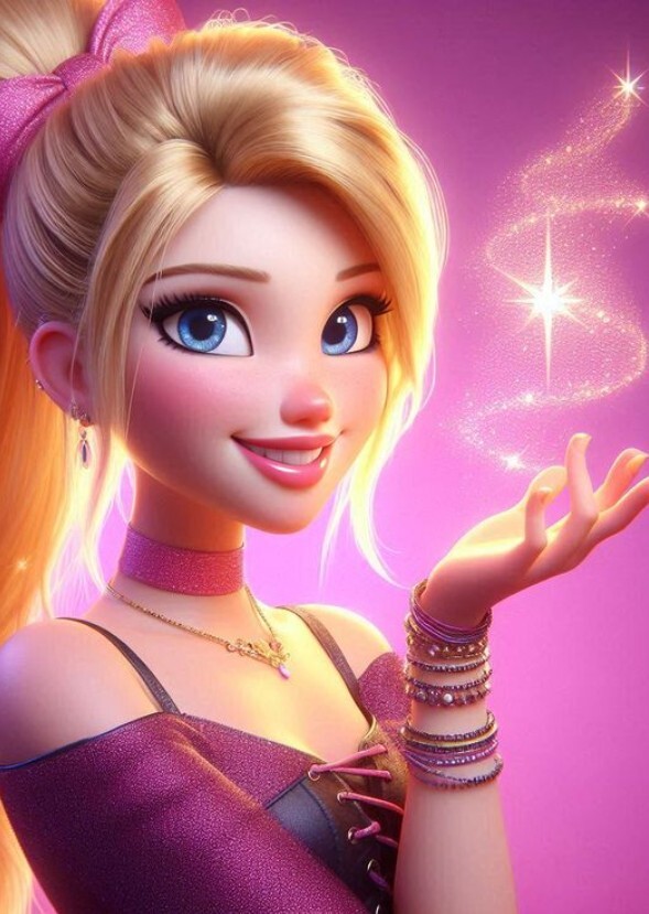 Princess teenager Magic 