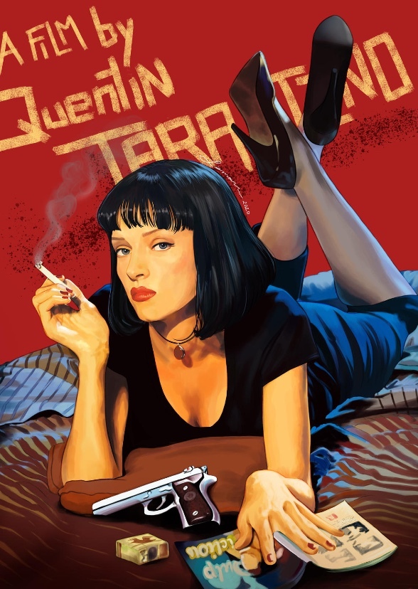 Pulp Fiction but Tarantino got his way 