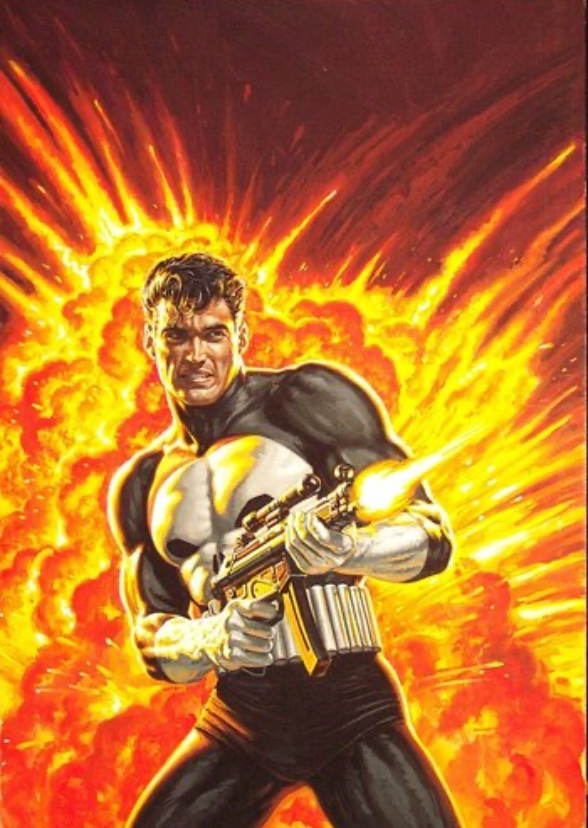 Punisher: The Answer Is Brutality. 