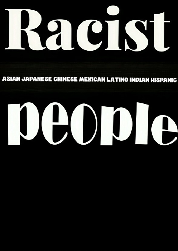 Racist Asian Japanese Chinese Indian Mexican Latino Hispanic People