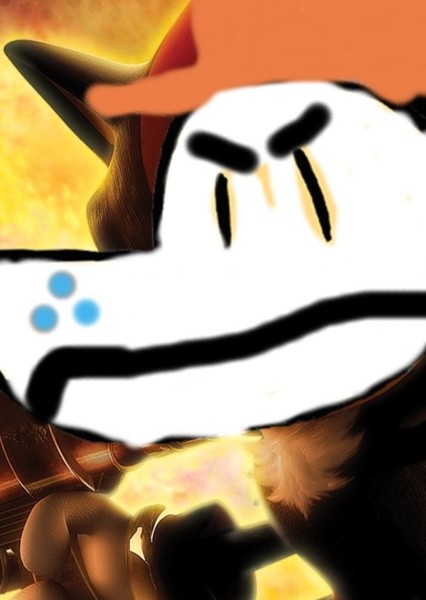 Rage Bull The Very Edgy and Cringe Dog Man OC Fan Casting Poster