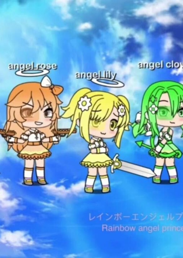 Rainbow Angel Princesses