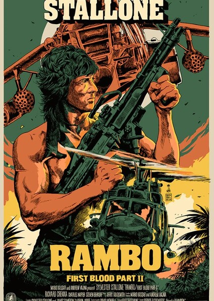 Rambo: First Blood Part II (1935) Fan Casting Poster