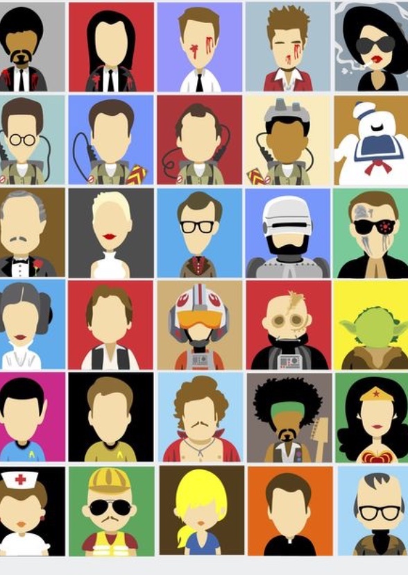 Ranking actors and actresses by characters