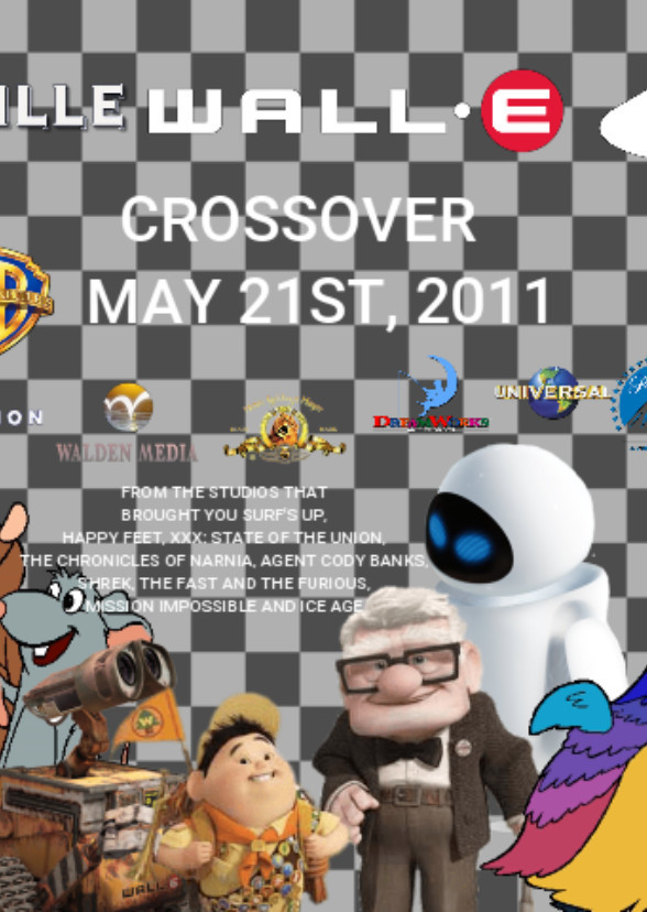 Ratatouille-WALL-E-Up Crossover
