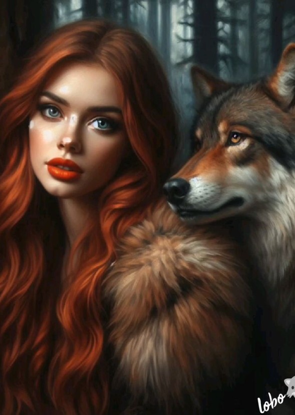 red little riding hood and Wolf
