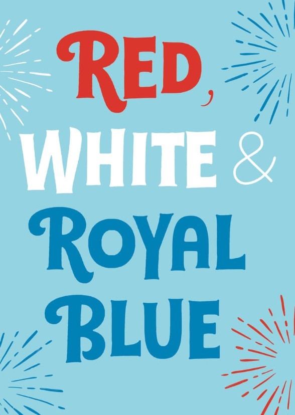 Red, White and Royal Blue
