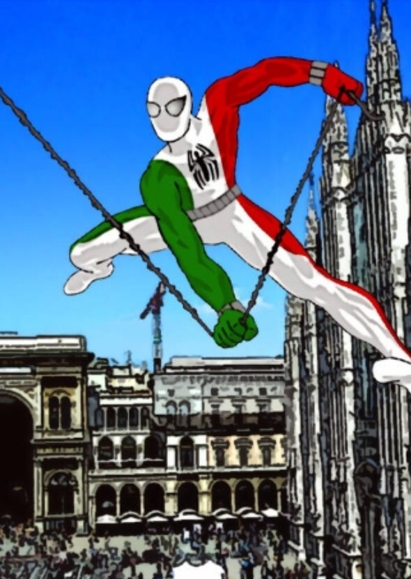Riccdo samrica as Italian spider man